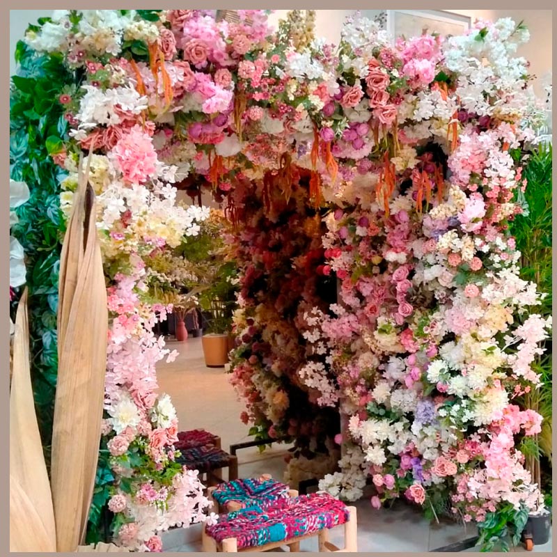 Composition événementielle Marrakech Stean Art Floral Sidi-Ghanem