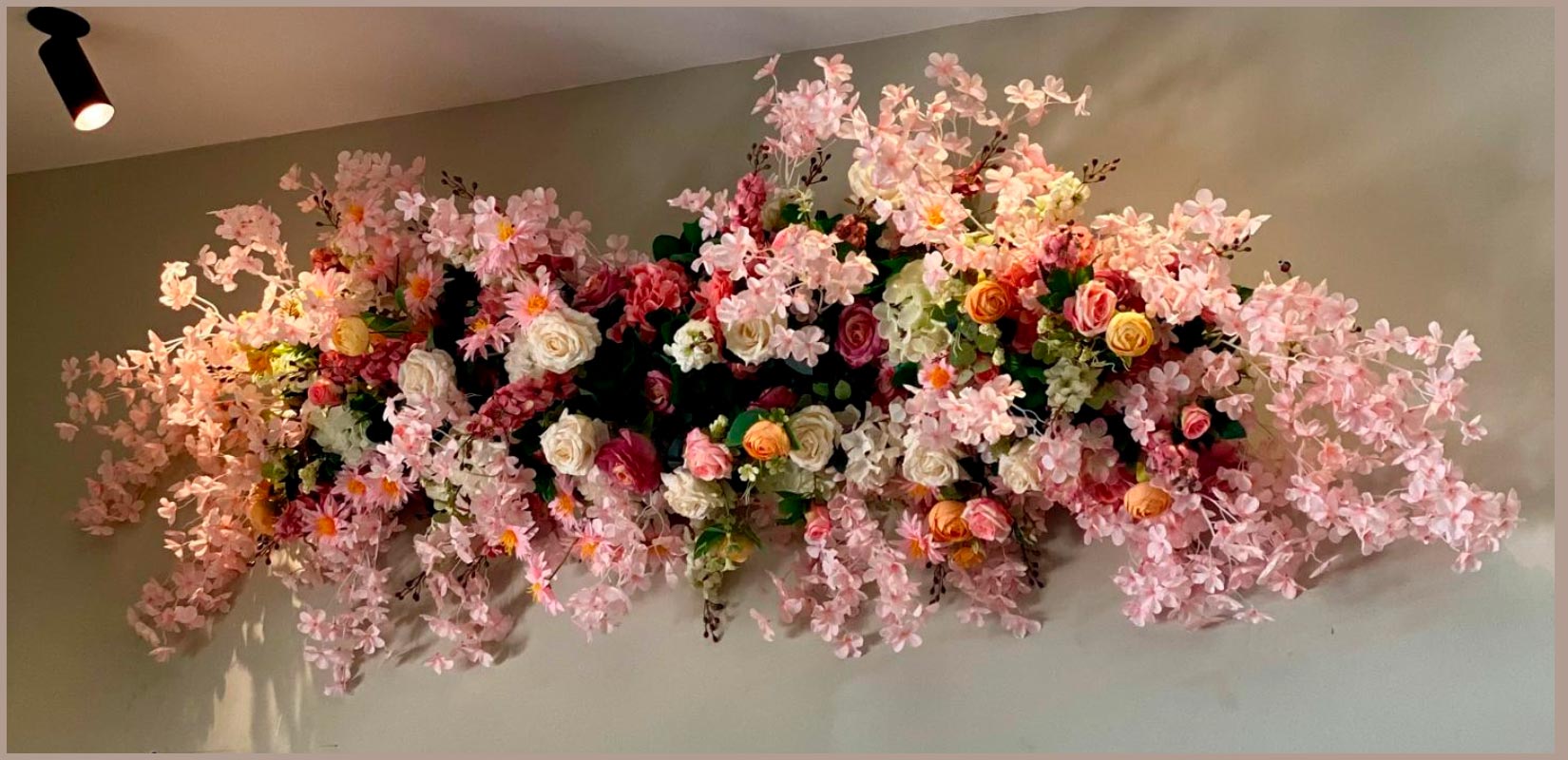 Composition murale Marrakech Stean Art Floral Sidi-Ghanem