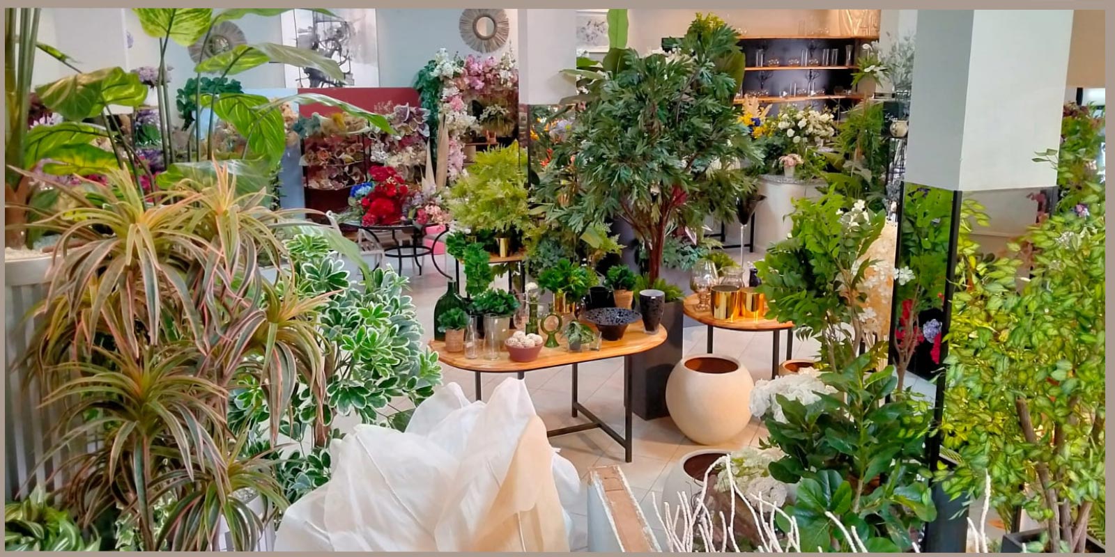 Showroom de fleurs Marrakech<br />
Stean Art Floral Sidi-Ghanem