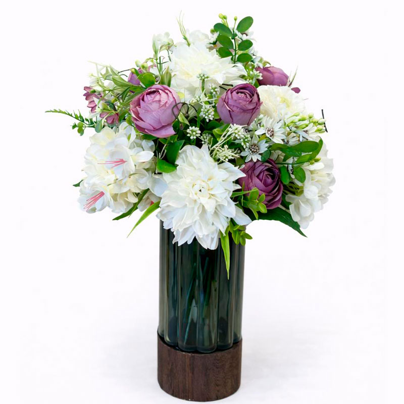 Astérale Bonquet de fleurs artificielles Marrakech Stean Art Floral