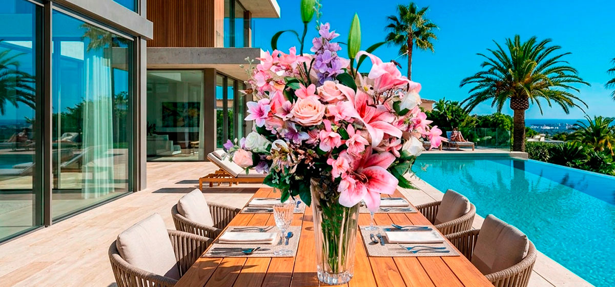 Bouquet de fleurs artificielles de Marrakech Passionéa - Stean Art Floral