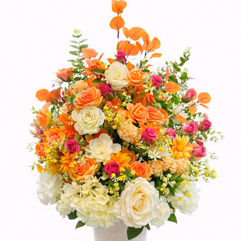Roséa Bonquet de fleurs artificielles Marrakech Stean Art Floral