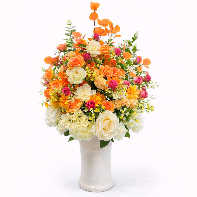 Roséa Bonquet de fleurs artificielles Marrakech Stean Art Floral