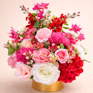 Rosilium Bouquet de fleurs artificielles Marrakech Stean Art Floral