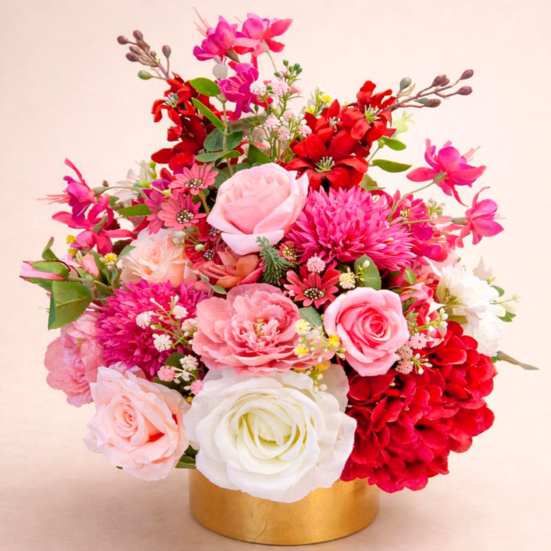 Rosilium Bouquet de fleurs artificielles Marrakech Stean Art Floral
