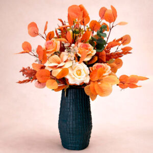 Symphonie Orange Bouquet de fleurs artificielles - Marrakech