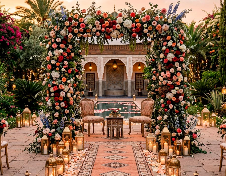 Décoration Mariage Marrakech Stean Art Floral